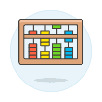 Abacus Illustration from UX Colors Set