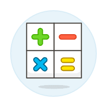 Calculations Illustration from UX Colors Set