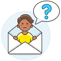Email Help 6 Illustration from UX Colors Set