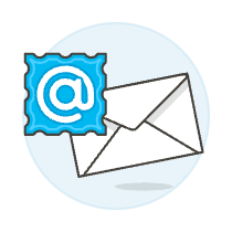 Email Address 3 Illustration from UX Colors Set