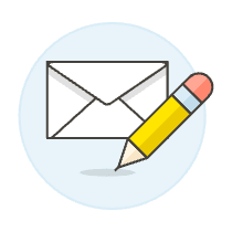 Email Compose 1 Illustration from UX Colors Set