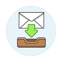 Email Download 3 Illustration from UX Colors Set