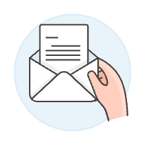 Hold Envelope 1 Illustration from UX Colors Set