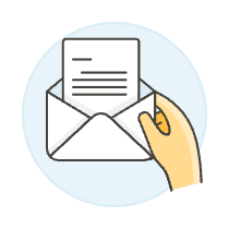 Hold Envelope 3 Illustration from UX Colors Set