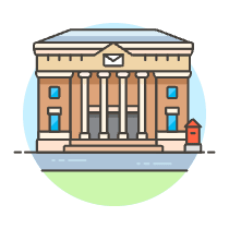 Post Office 2 Illustration from UX Colors Set