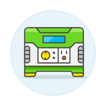 Rechargable Battery Illustration from UX Colors Set