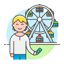 Amusement Parks 1 Illustration from UX Colors Set