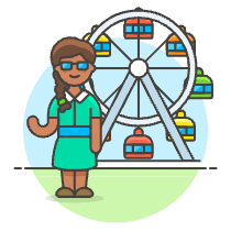 Amusement Parks 11 Illustration from UX Colors Set
