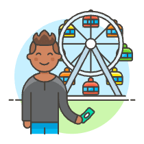 Amusement Parks 2 Illustration from UX Colors Set