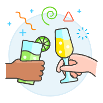 Cheer Party 5 Illustration from UX Colors Set
