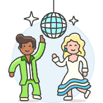 Disco Dance 2 Illustration from UX Colors Set