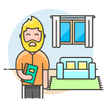 Ralex Home Reading 4 Illustration from UX Colors Set