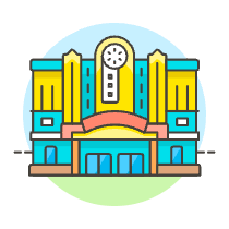 Hall Cinema 1 Illustration from UX Colors Set