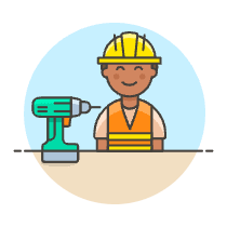Engineer Driller 2 Illustration from UX Colors Set