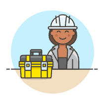 Engineer Toolbox 4 Illustration from UX Colors Set
