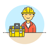 Engineer Toolbox 5 Illustration from UX Colors Set