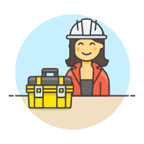 Engineer Toolbox 6 Illustration from UX Colors Set