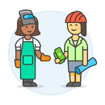 FOREMAN Payment 6 Illustration from UX Colors Set