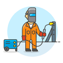 MACHINE WELDER 3 Illustration from UX Colors Set