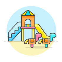 Playground Illustration from UX Colors Set