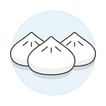 Dumpling Illustration from UX Colors Set
