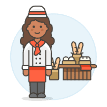 Baker 4 Illustration from UX Colors Set