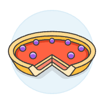 Berry Pie Illustration from UX Colors Set
