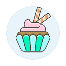 Cupcake 2 Illustration from UX Colors Set
