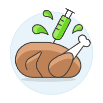 Injection Chicken Illustration from UX Colors Set