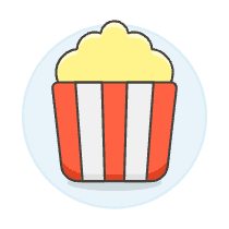 Popcorn Illustration from UX Colors Set