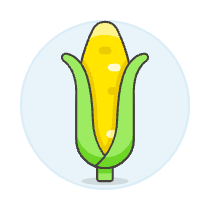 Corn Illustration from UX Colors Set