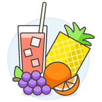 Fruit Juice Illustration from UX Colors Set