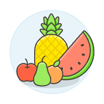 Fruits Illustration from UX Colors Set