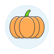 Pumpkin Illustration from UX Colors Set