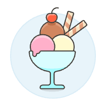 Triple Scoop Cup Illustration from UX Colors Set