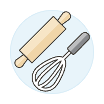 Baking Tools Illustration from UX Colors Set