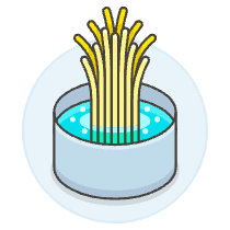 Spaghetti Illustration from UX Colors Set