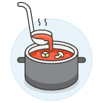Tomatoes Soup Illustration from UX Colors Set