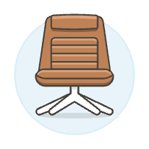 Brown Chair Sofa 2 Illustration from UX Colors Set
