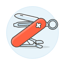 Swiss Army Pocket Illustration from UX Colors Set