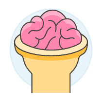 Brain 6 Illustration from UX Colors Set