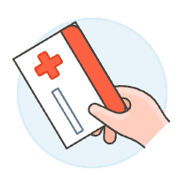 Health Insurance Card 1 Illustration from UX Colors Set