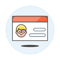 Insurance ID Card 3 Illustration from UX Colors Set