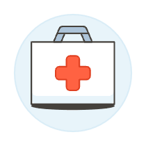 First Aid Box 1 Illustration from UX Colors Set