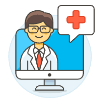 App Doctor 1 Illustration from UX Colors Set
