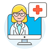 App Doctor 4 Illustration from UX Colors Set