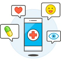 App Health 8 Illustration from UX Colors Set