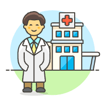 Doctor Hospital 5 Illustration from UX Colors Set