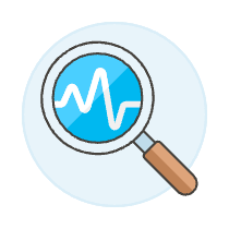 Magnifier EGK Illustration from UX Colors Set