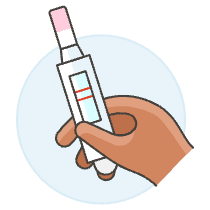 Pregnancy Test 2 Illustration from UX Colors Set